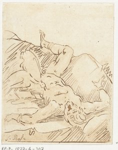 Prometheus acorrentado de Anthonie van den Bos
