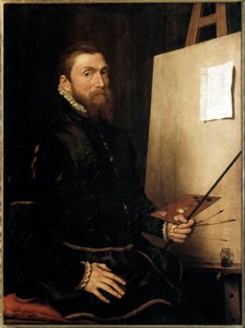 Auto-Retrato - Pintura de after Anthonis Mor van Dashorst