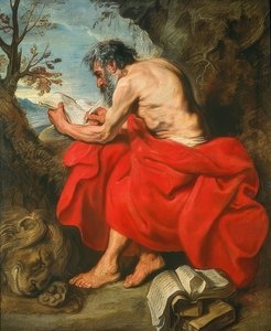 São Jerônimo. Por volta de 1615-16 de Anthony van Dyck