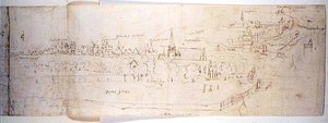 Bruges de Anthonis van den Wyngaerde