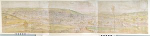 Vista panorâmica de Bruxelas do norte, 1558