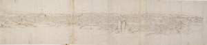Vista Panorâmica de Roma de Monte Janiculus, c1550s