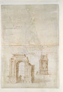 Vista Panorâmica de Tarragona do Mar do Sul, década de 1560. de Anthonis van den Wyngaerde
