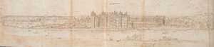 Palácio de Richmond do outro lado do Tâmisa, 1562