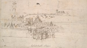 A Torre de Londres, c1550-1560 de Anthonis van den Wyngaerde