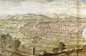 Vista de Barcelona, 1563