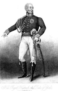 Sua Alteza Real o Duque de York, século XIX.