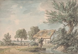 Paisagem perto de Watford, Herfordshire de Anthony Devis