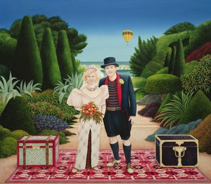 Casamento americano, 2000 (acrílico a bordo)