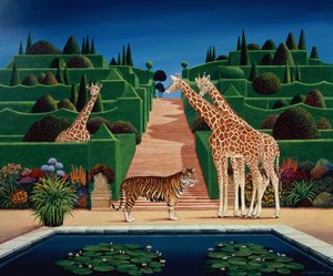 Animal Garden, 1980 (acrílico a bordo)
