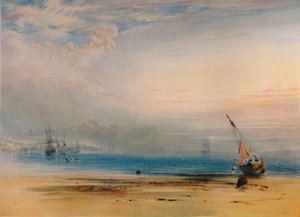 Scarborough do outro lado da baía, 1850, 1935