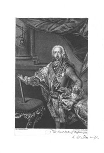 O Grande Duque da Rússia, 1749, 1752.