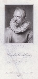 Cornelis van der Geest, comerciante flamengo de especiarias e colecionador de arte (gravura)