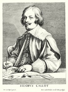 Jacques Callot, desenhista e gravador francês (gravura)