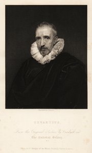 Retrato de John Gaspar Gevartius ou Jan Caspar Gevaerts, jurisconsulto de Antuérpia e filólogo