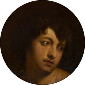 Retrato de van Dyck como Paris, c.1610-20 (óleo sobre tela)