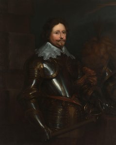 Retrato do titular Frederik Hendrik (1584-1647), Príncipe de Orange de Anthony van Dyck (after)