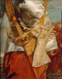 Carlos I, rei de Inglaterra, retrato da caça - ... de Anthony van Dyck