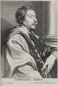 Cornelius Schut, sem data (gravura em papel com gravura) de Anthony van Dyck