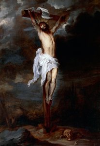 Crucificação, ca 1621-1625, de Anton van Dyck (1599-1641), óleo sobre tela