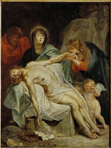 Deploração. 1618/20 (pintura sobre tela) de Anthony van Dyck
