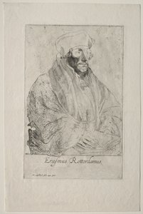 Desidério Erasmo de Roterdã de Anthony van Dyck