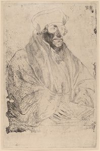 Erasmo de Roterdã, provavelmente 16261641. de Anthony van Dyck