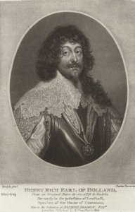 Henry Rich, conde da Holanda de Anthony van Dyck