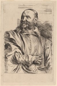 Jan Snellinx, provavelmente 16261641. de Anthony van Dyck