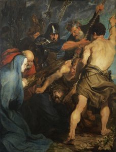 Jesus Cristo carregando a cruz de Anthony van Dyck