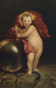Jesus Esmagando a Serpente de Anthony van Dyck