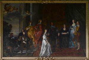 Philip Herbert (1584-1650), 4º Conde de Pembroke e sua família