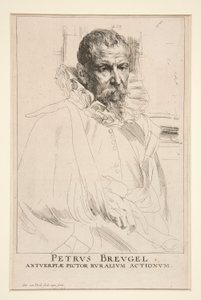 Pieter Brueghel, o mais novo de Anthony van Dyck