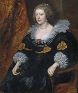 Retrato de Amália van Solms-Braunfels (1602-1675), Princesa de Orange de Anthony van Dyck