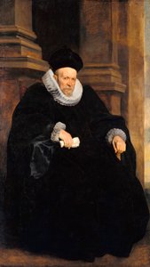 "Portrait du gentilhomme genois" (Retrato de um cavalheiro genovês) Peinture d