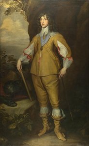 Retrato de Carlos I Luís 1617-1680, Eleitor Palatino, ca 1637 de Anthony van, Dyck