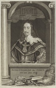 Retrato de Charles I da Inglaterra de Anthony van Dyck