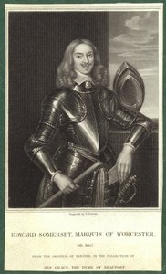 Retrato de Edward Somerset, Marquês de Worcester de Anthony van Dyck