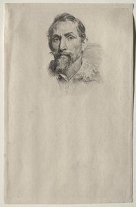 Retrato de Frans Snyders. de Anthony van Dyck