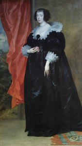 Retrato de Marguerite de Lorena, duquesa de Orleães (?) de Anthony van Dyck