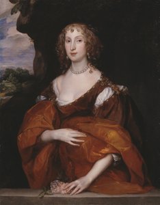 Retrato de Mary Hill, Lady Killigrew  de Anthony van Dyck