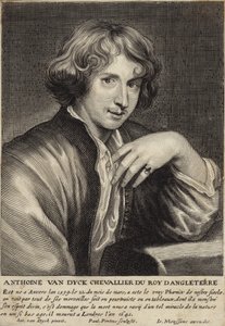 Retrato de sir anthony van dyck de Anthony van Dyck