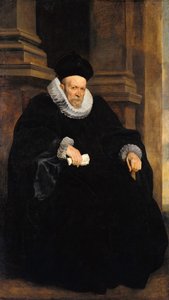 Retrato de um cavalheiro genovês de Anthony van Dyck