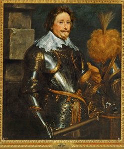 Príncipe Friedrich Heinrich de Orange (pintura sobre tela) de Anthony van Dyck