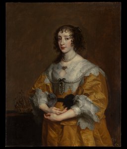 Rainha Henriqueta Maria de Anthony van Dyck
