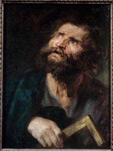 São Judas Representação do apóstolo São Judas de Thaddee. Pintura de Anton van Dyck (1599-1641) de Anthony van Dyck