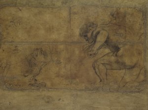 Estudos para "O Martírio de São Sebastião" de Anthony van Dyck