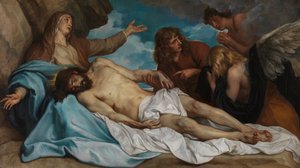 A Lamentação sobre o Cristo Morto de Anthony van Dyck