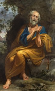 O penitente São Pedro de Anthony van Dyck