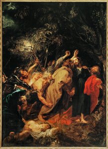 A convulsão de Cristo (pintura sobre tela) de Anthony van Dyck
